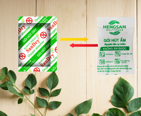 Gói hút ẩm và gói hút oxy có giống nhau không